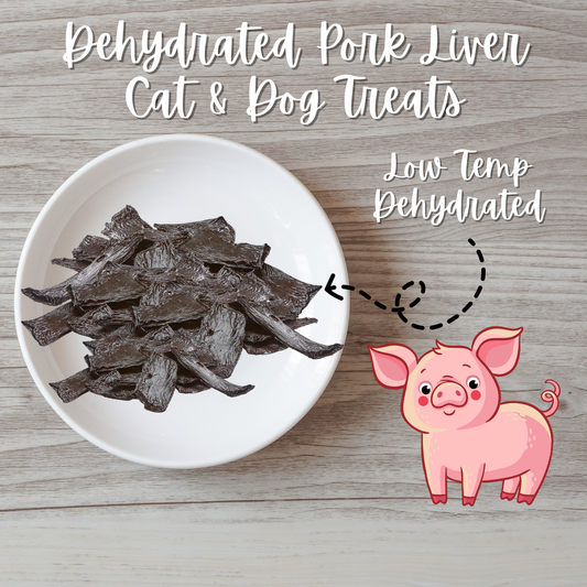 Dehydrated Pork Liver Cat Treats