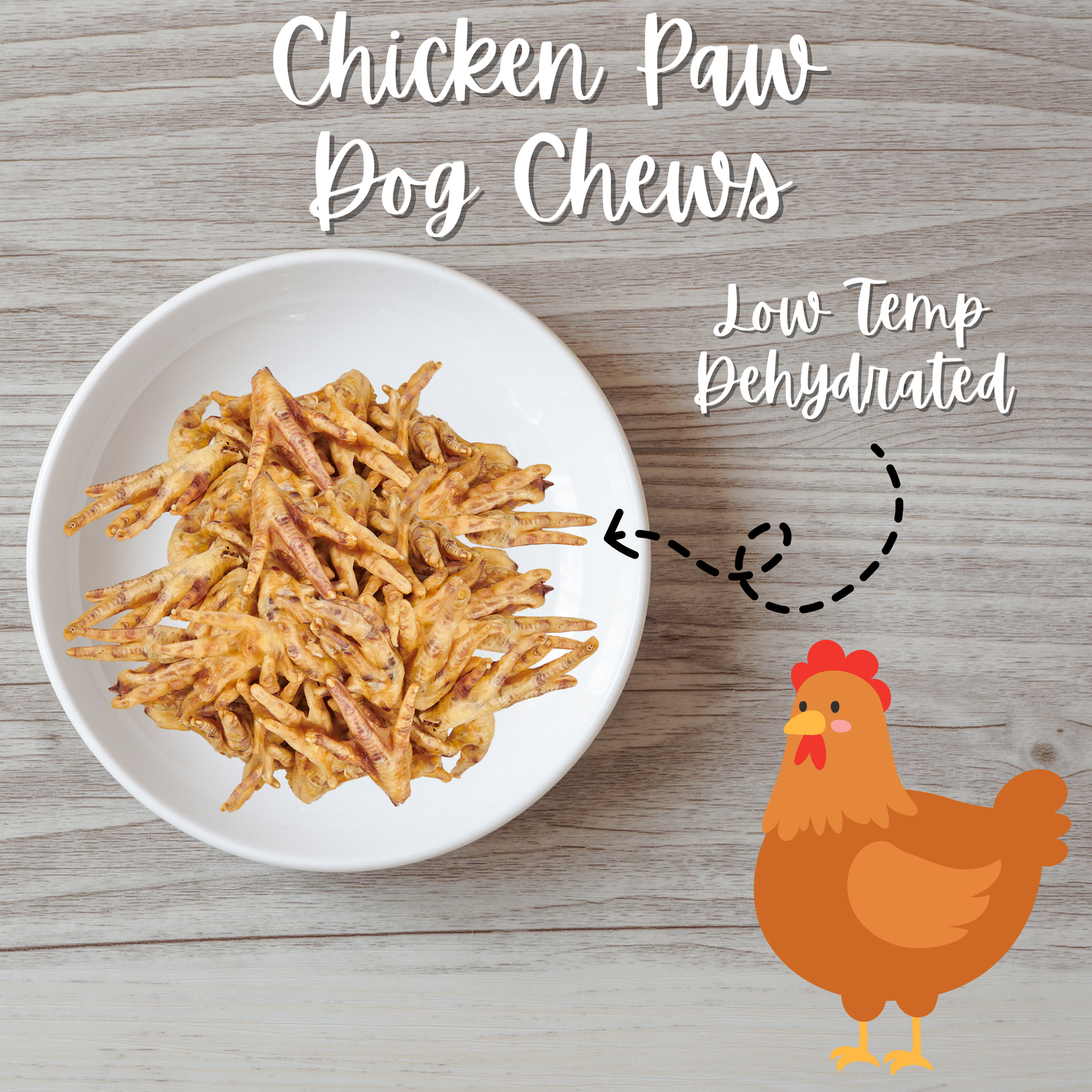 Chicken Paws Chicken Feet Dog Chews